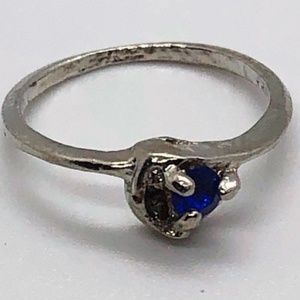 🔥HOT SALE🔥 Blue Rhinestone Fashion Ring 5